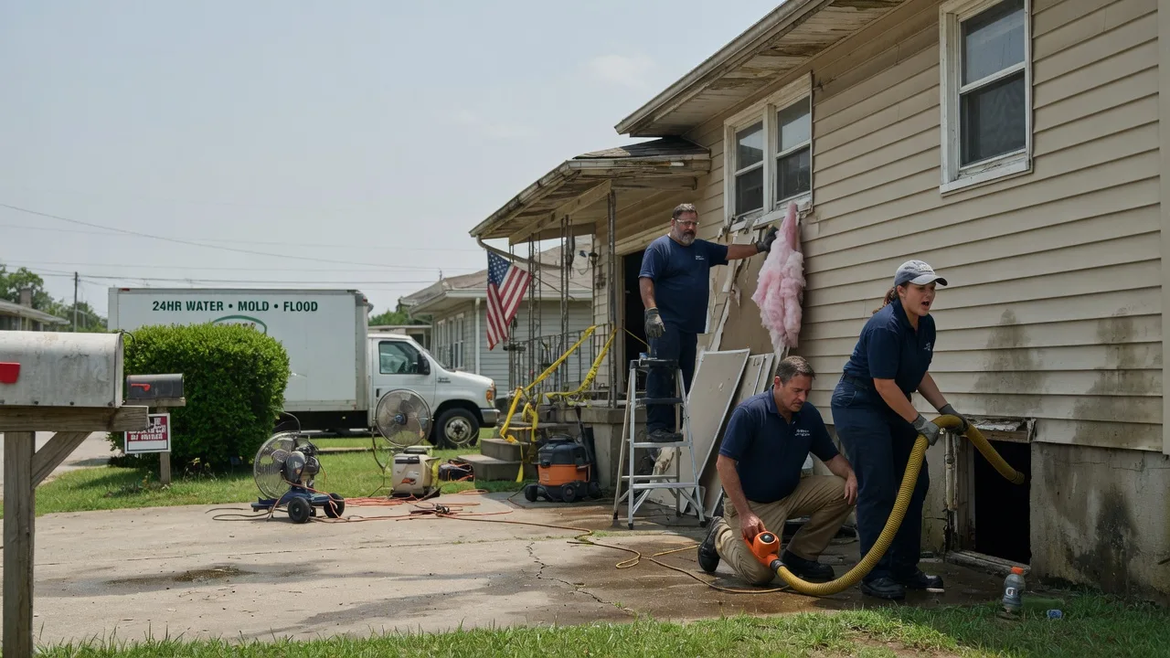 Water Damage Repair in Dille, WV near me